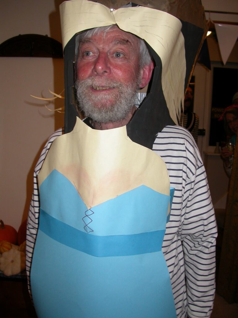 The figure head from the trip on the Golden Hind (New Year, 2014/5)